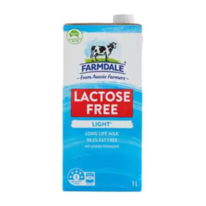 Light Lactose Free Milk